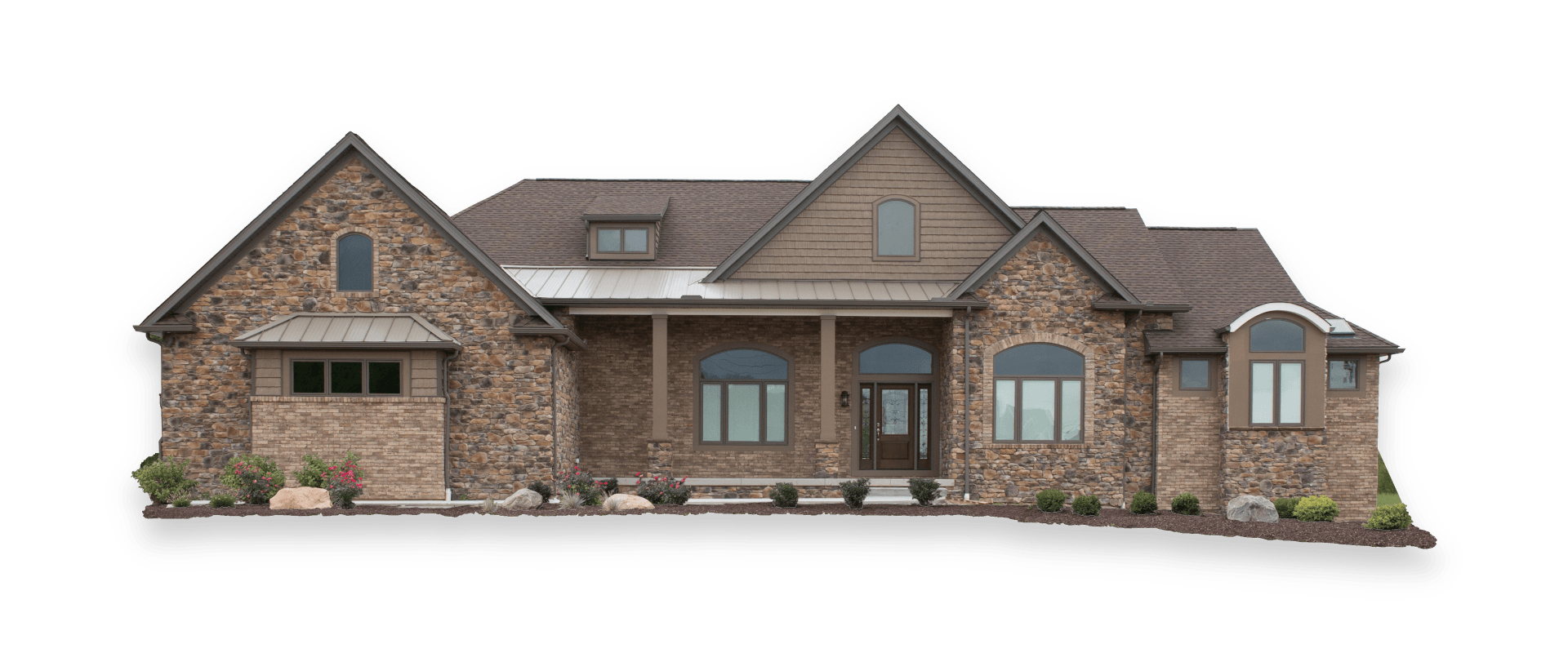 custom model home oh